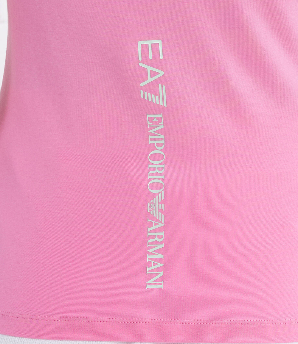 Футболка EA7 - розовый(8NTT66 TJFKZ)