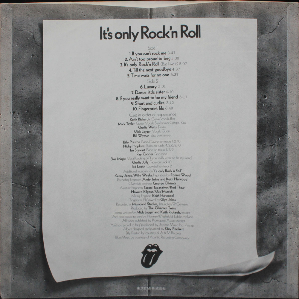 The Rolling Stones / It's Only Rock 'N Roll (LP)