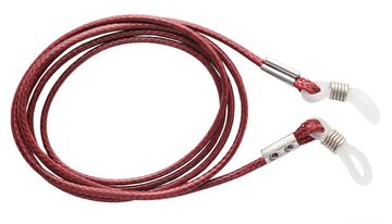 Шнурок для очков (бордовый), 65 см