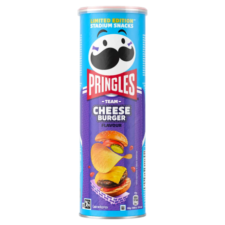 Чипсы Pringles Сheese Вurger со вкусом сырного бургера