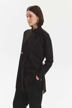 Топ медицинский женский Сартори, черный