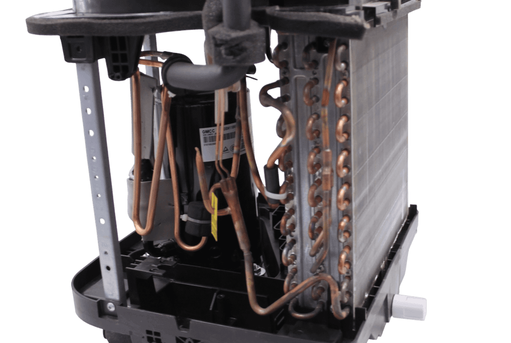Компрессор DSN118V11UZDX мобильного кондиционера Rapid RAC 07/09СЕ в сборе с испарителем