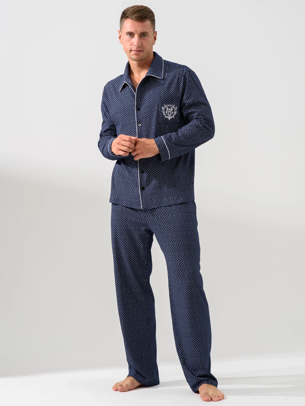 Пижама мужская "Традиция" (классическая)