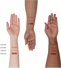 Nudestix Nudeskin Hydrating Peptide Lip Butter - Масло глубокого питания для губ оттенок Candy Kiss, 10 ml