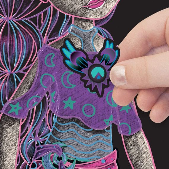 Серия Eclipsia: Раскраска для девочек (Основная)