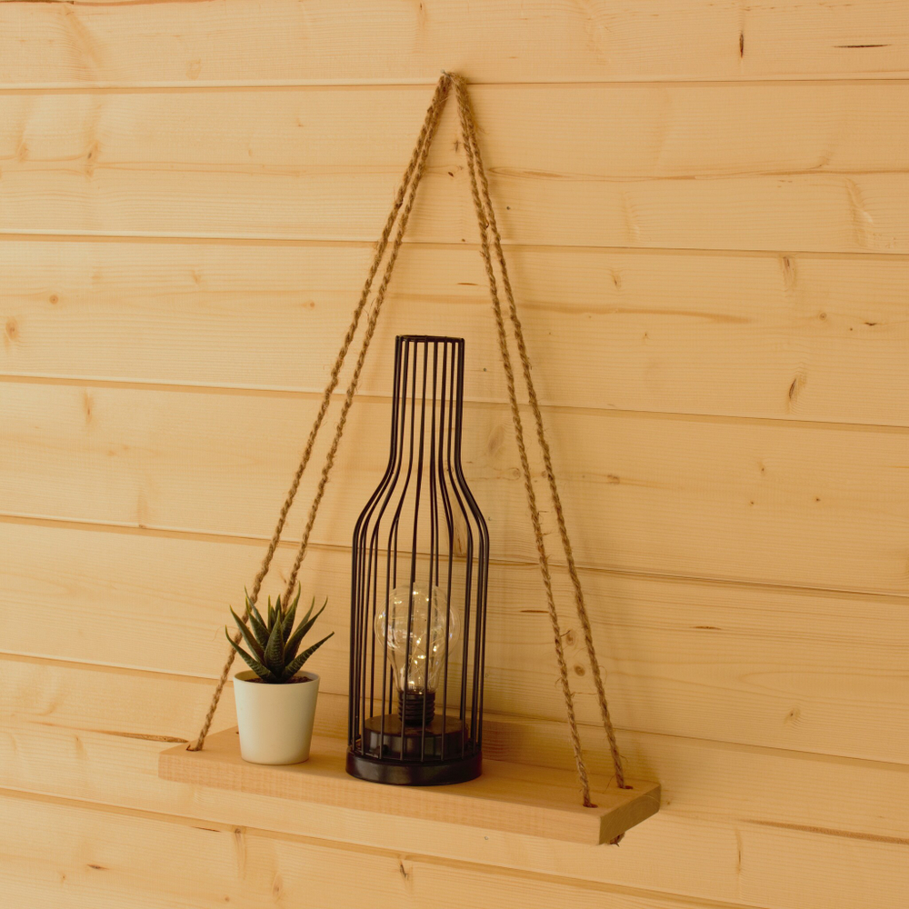 Полка настенная заготовка без бортов с отверстиями 1 шт. 30х11х2 см