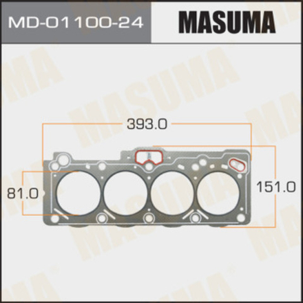 Прокладка ГБЦ Masuma MD-01100-24 (11115-15090)