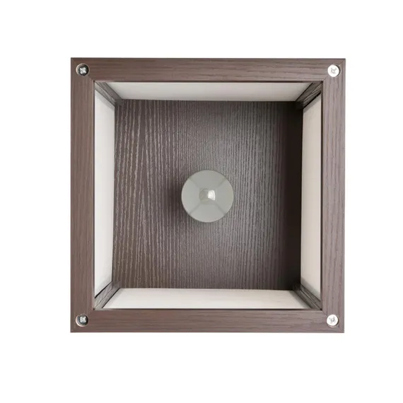 8090/1F COMFI LN25 361 кофейный/белый, дерево/текстиль Торшер Е27 1*60W 220V PRACTIC