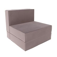 Кресло кровать раскладное с кантом бескаркасное 200х90 (стоун Вивальди)