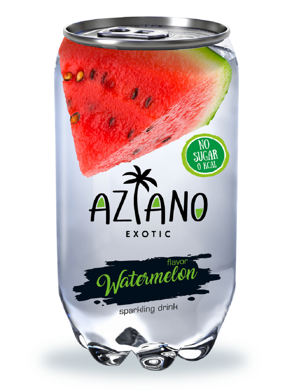 Напиток газированный Aziano Exotic со вкусом Арбуза 350 мл * 12 шт