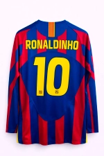 Футболка футбольная Барселона 2005/2006 Роналдиньо 10
