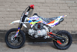 Питбайк KAYO MINI YX125EM 14/12 (механ. сцепл., эл. стартер)