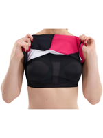 Топ бюстгальтер спортивный для фиксации экзопротезов после мастэктомии, р. S Amoena