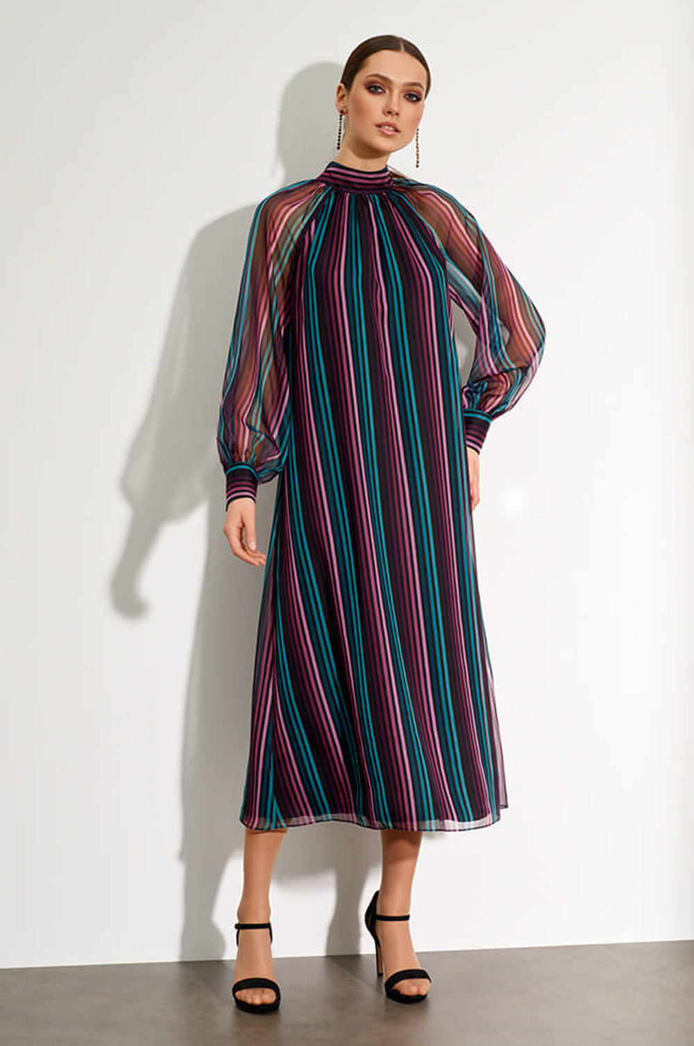 51429 Платье женское (мультиколор)