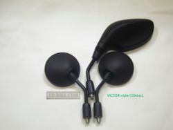 Mini mirrors, Small mirrors, Tiny mirrors 10mm, 8mm thread. Made in Thailand