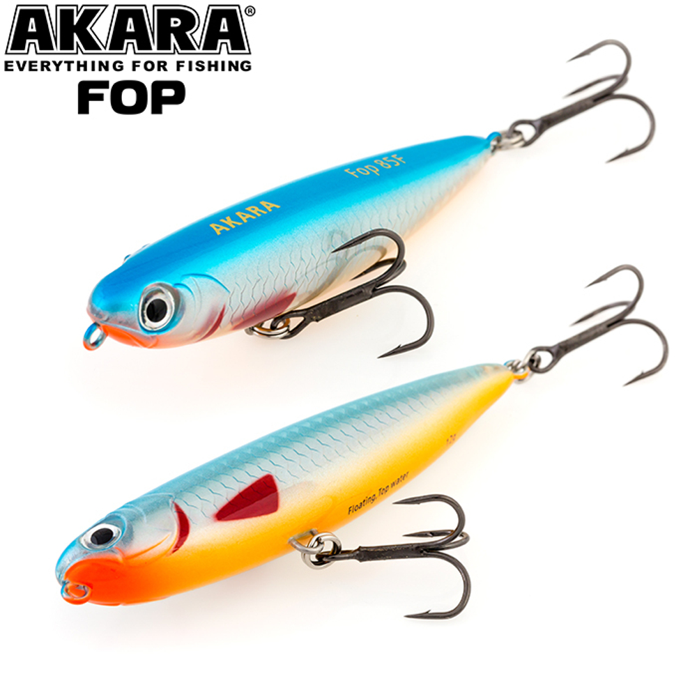 Воблер Akara Fop 85F 12 гр. (3/7 oz 3,3 in) A43