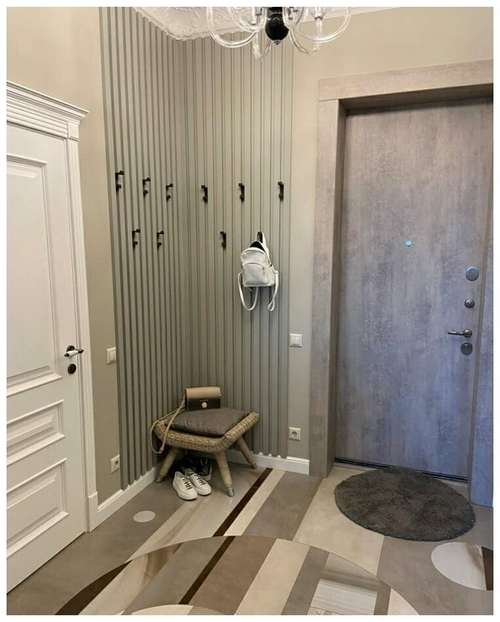 Рейки в прихожей из Сосны 40х20мм