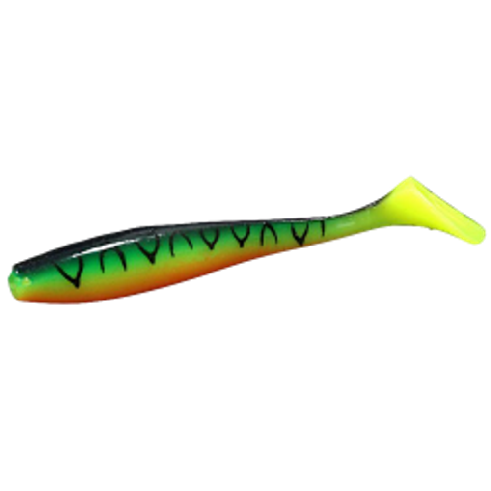 Мягкая приманка Narval Choppy Tail 120мм  #006 4шт Mat Tiger