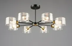 7412/8 BK+COP (1) Люстра RL