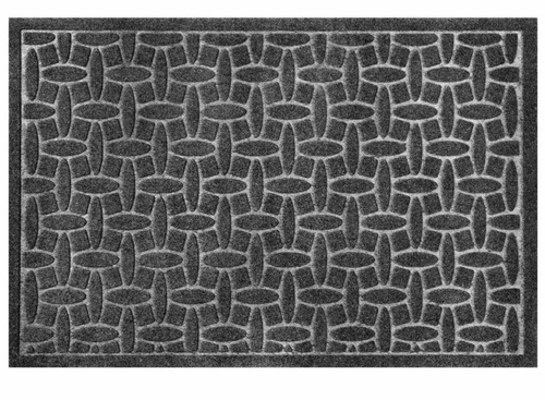 Коврик влаговпитывающий Алмаз серый (0,40*0,60м)