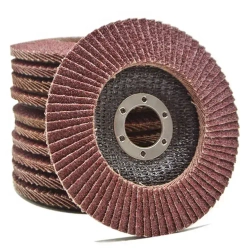 Круг лепестковый торцевой 125 x 22.2 x 22; P40