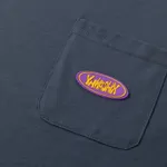 Футболка Ymkashix Logo Face пыльно-синяя