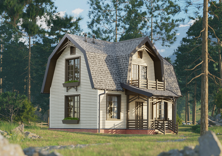 Ламинированная черепица Docke Серия Dragon Standard, Серый  2.38м2