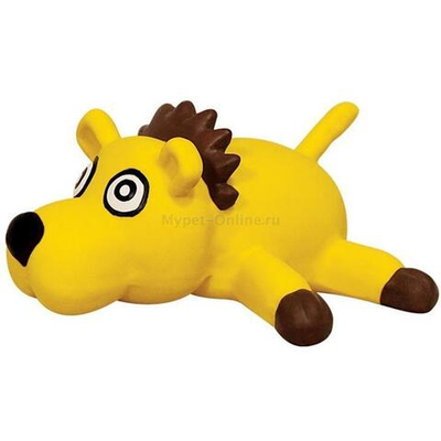 Игрушка для собак из латекса "Лев", 115мм, Triol