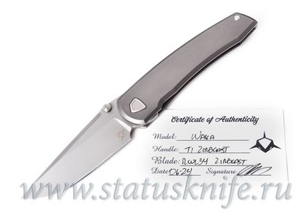 Нож Sharknivco Waka V3.3 Titanium RWL34