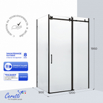 Душевое ограждение Ceruttispa ЧЕЗАС (CEZA'S) 120BF R (120x90x195)