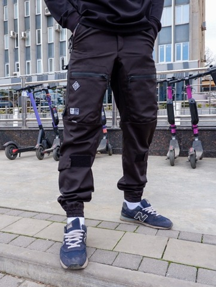 Джоггеры НПОГП Тактик 3 Черный рип-стоп