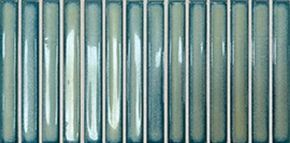 DNA Tiles Osaka Bars Green 12.5x25