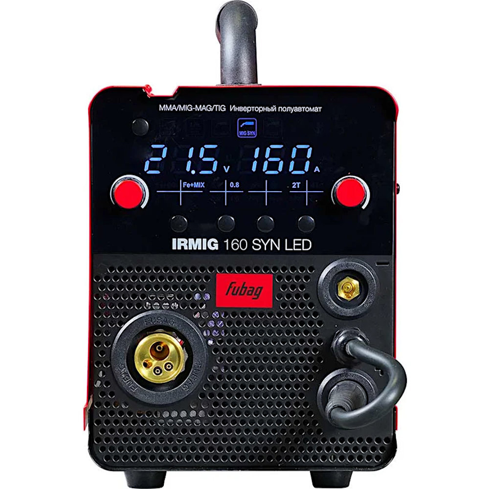 Сварочный аппарат Fubag IRMIG 160 SYN LED+ горелка 150А