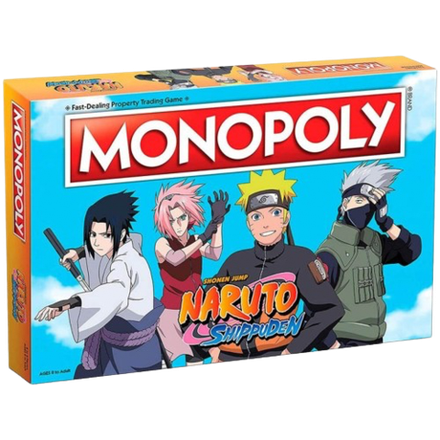 Игра  Монополия Naruto на английском языке