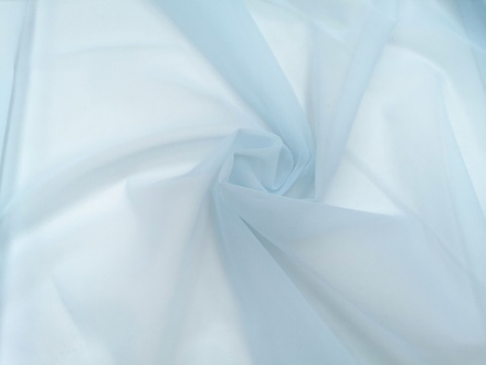 Капроновая сетка, небесно-голубой, малоэластичная, (Арт: KАS-051)