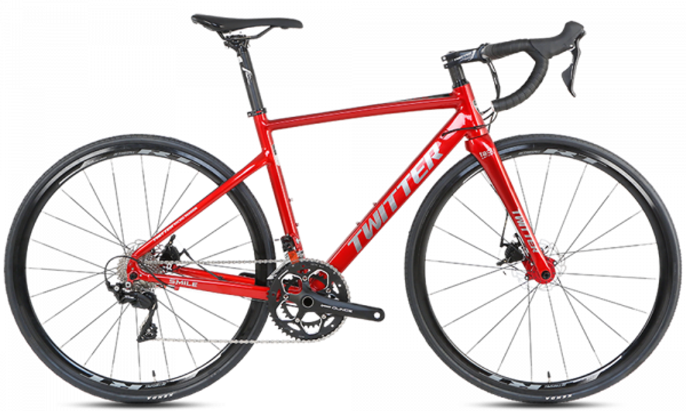 Велосипед Twitter 2022 ROAD мод. SMILE- Disc brake RS-22S AL7005