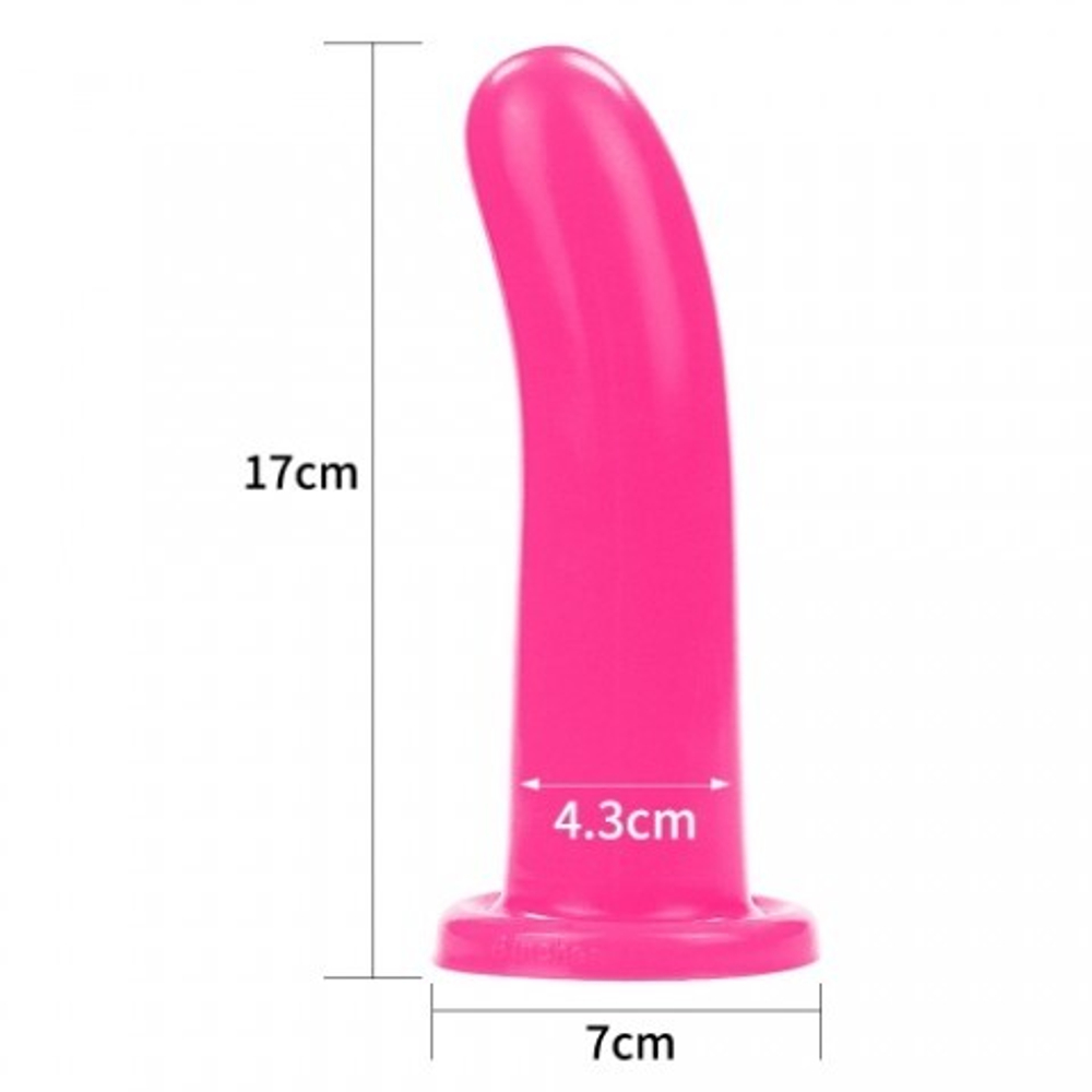 Фаллоимитатор Lovetoy Holy Dong (17×4,3 см) розовый