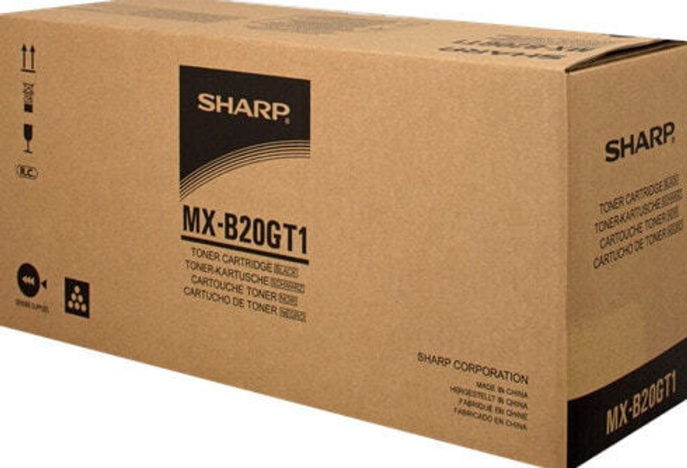 Sharp MXB20GT1 тонерный картридж Подлинный Черный 1 шт
