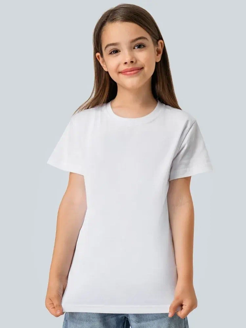 Футболка детская белая 160гр/м2