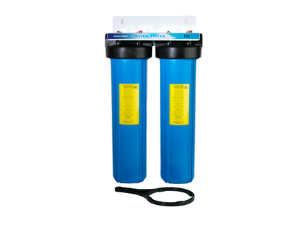 Колба фильтра ВВ20 двойная NatureWater BRL02 1" (в сборе)