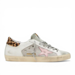 Кеды Golden Goose Superstar Mixed Leather Low-Top Sneakers