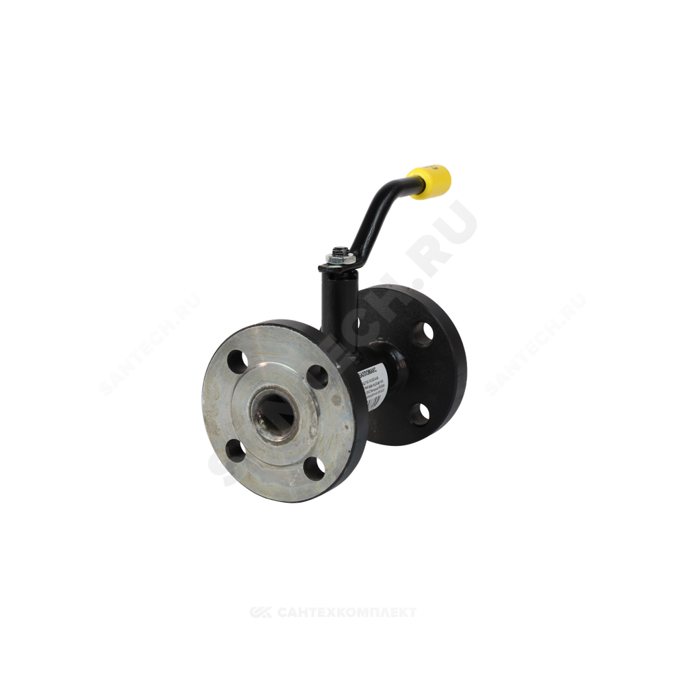 Кран шаровой сталь 09Г2С Ballomax КШТ 60.103 Ду 20 Ру40 фл L=150мм BROEN КШТ 60.103.020.А.40