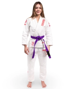 Кимоно женское Tatami LADIES PRO SERIES - WHITE & WILD ROSE