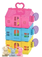 Конструктор развивающий "Зайкин Домик"