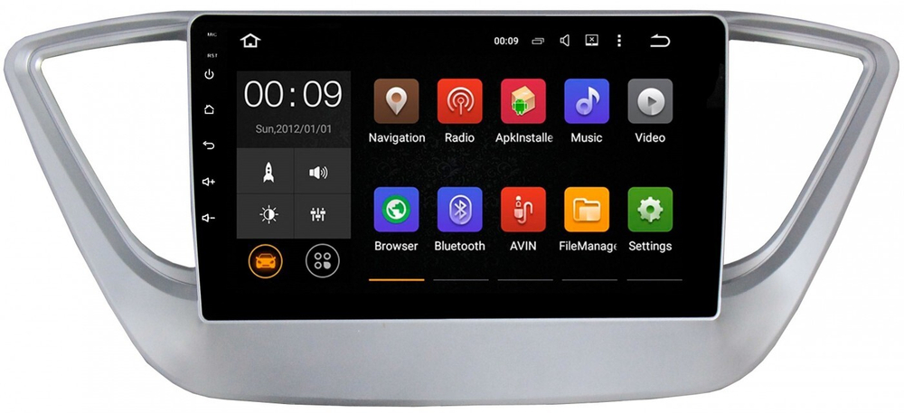 Магнитола для Hyundai Solaris 2 2017-2022, Solaris HS 2024+ - Roximo RX-2011 Android 13, ТОП процессор, 8/128, SIM-слот