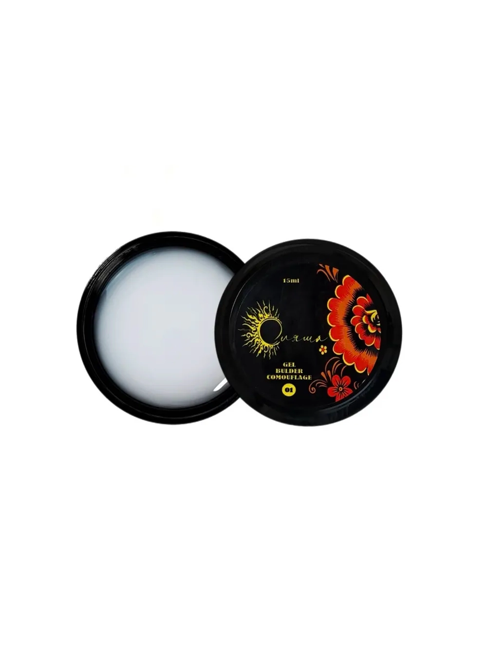 Гель для наращивание ногтей молочный