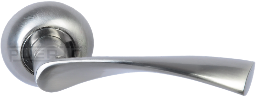 Ручка круг Пуэрто AL 506-08, цвет никель матовый алюминий (гарантия - 8 лет)