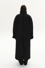 Утепленный плащ MAMIN | Черный