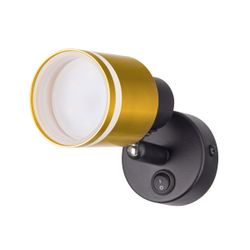 Citilux Bruno CL565514 Спот поворотный Чёрный+Бронза