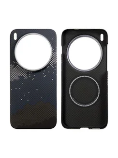 Карбоновый чехол для Vivo X300 Pro с MagSafe Галактика (Galaxy)